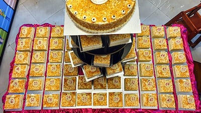 Dubai restaurant Rajinikanth 24/7 celebrated the Indian superstar's birthday with 70 cakes