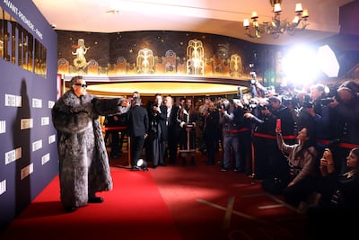 Robbie Williams is still driven by a need for fame, he tells The National. Getty Images