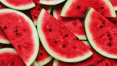 The Arabic word for watermelon, batikh, could has become a symbol of Palestine. The National
