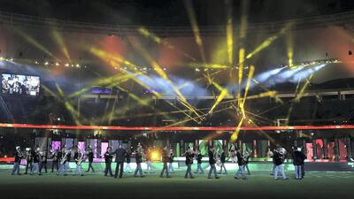Opening ceremony of the 2019 Pakistan Super League in Dubai. Chris Whiteoak / The National