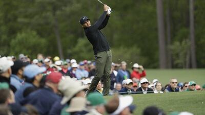 World No 3 Jason Day will tee off his second round at 10.03pm UAE time alongside Justin Rose and Brandt Snedeker. David J Phillip / AP Photo