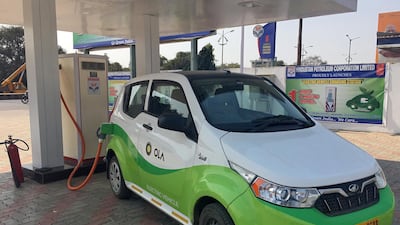 Some taxi players, like Ola, have already attempted to operate electric cars in India. Reuters