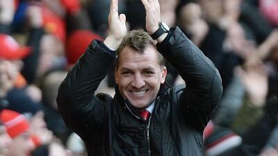 Liverpool manager Brendan Rodgers. EPA / February 8, 2014