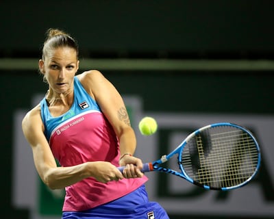 On a when her sister lost, Karolina Pliskova triumphed against Irina-Camelia Begu. Paul Buck / EPA