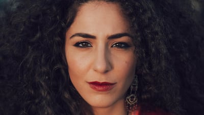 Palestinian poet and actor Dana Dajani. Courtesy Jalal Abuthina