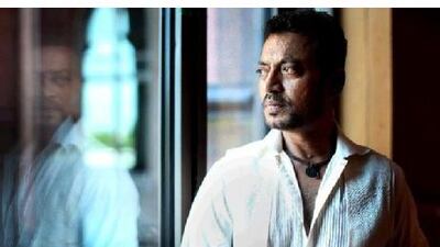 The actor Irrfan Khan, pictured in the capital yesterday, says the runner-turned-outlaw Tomar's energy becomes the energy of the film. Delores Johnson / The National