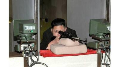 A reader says North Korea's Kim Jong-un should feed his people, not build nuclear weapons. AFP / KCNA via KNS