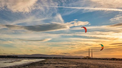 Poolberg Chimneys in Dublin. Rob Durston/Fáilte Ireland