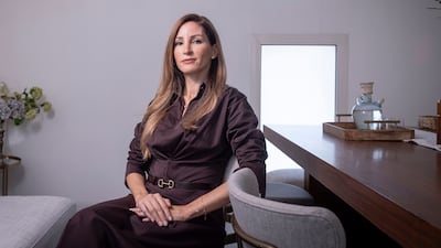 Nadine Mezher is co-founder and chief marketing officer of the financial platform Sarwa and recently started a fashion brand, Nawa. Antonie Robertson / The National