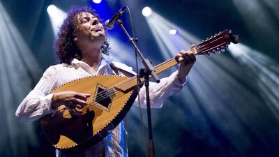 Aziz Sahmaoui says listening to the melodies by The Beatles was like nourishing his ears. Jordi Vidal / Redferns