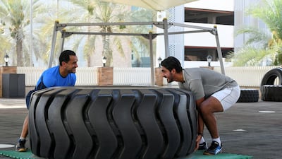 Hani Asaad has also managed to lose 10kg, and plays padel professionally.