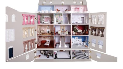 The Walton Park Doll's House has been created by the nursery designer of Britain's royal family. Courtesy Dragons of Walton Street