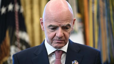 Fifa president Gianni Infantino. AFP