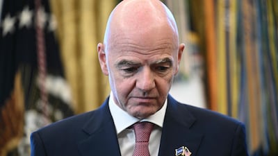 Fifa president Gianni Infantino. AFP
