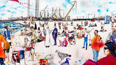 Jumeirah Beach by Hatty Pedder