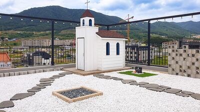 The grave for Microsoft's Internet Explorer. AFP