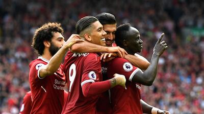 27/08/17 Liverpool 4 Arsenal 0. Getty