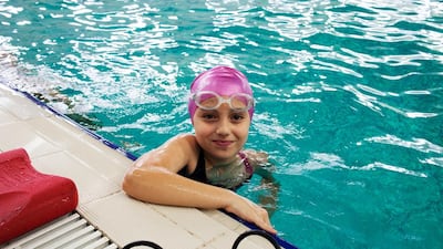 The swimming facilities.