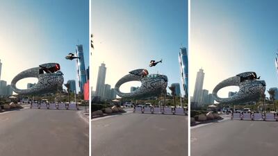 A series of screenshots from a video posted on Instagram. @100.pixels / Instagram