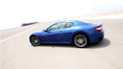 The noise coming out of the pipes of Maserati's beautifully crafted MC Stradale in Race mode is truly spine-tingling. Rich-Joseph Facun / The National