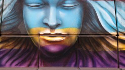 A portrait by @UAE_Graffiti_Artist.