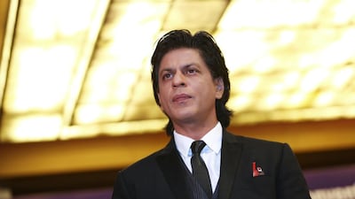 The Bollywood actor Shah Rukh Khan. Raajesh Kashyap / Hindustan Times via Getty Images