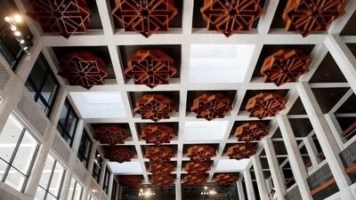 “We need to understand the values that this building has,” Amel Chabbi, a building conservator with TCA, explains. “We’re looking at its historical, political and symbolic significance and we’re making social, architectural and technological comparisons to understand its influence locally, regionally and internationally.” Christopher Pike / The National