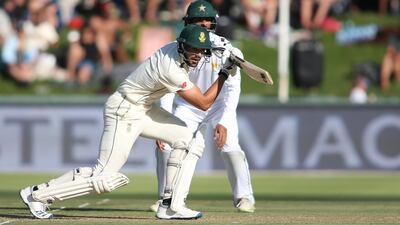 South Africa opener Aiden Markram scored a wonderful 78 on Day 1 of the second Test against Pakistan at Newlands on Thursday. Shaun Roy / Getty Images