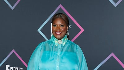 Comedian and our all-round-fave Retta looked beautiful in a heavily embroidered skirt and a bold aqua shirt. Photo / Reuters
