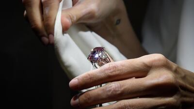 The stone was discovered in a South African mine around a century ago. AFP