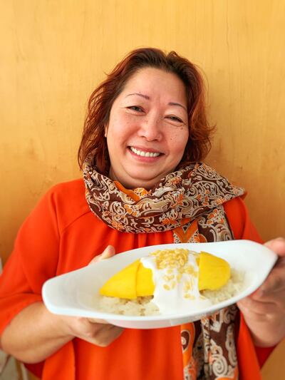 Mo Abedin's mother Amena Rakkuson. Courtesy Mo Abedin