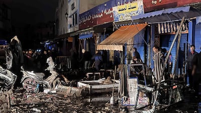 Officials said about 70 houses and shops were damaged