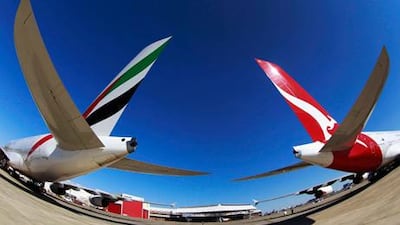 Australia's competition regulator granted conditional final approval to a five-year alliance between Emirates and Qantas. Reuters / Daniel Munoz