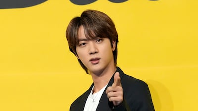 BTS member Jin had a hit with The Astronaut. AP