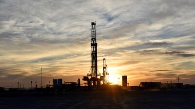 Drilling rigs in Texas. US crude exports rose to 4.6 million barrels per day in the week ending on February 17. Reuters