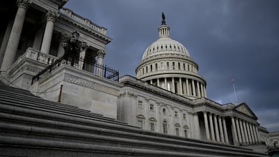 The US Capitol in Washington. The defence bill stipulates that any Iranian weapons seized will be transferred to American military partners. Bloomberg