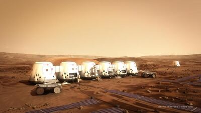 An illustration of what you can buy for a mere $6bn – but you can at least have it named after yourself. Courtesy Mars One