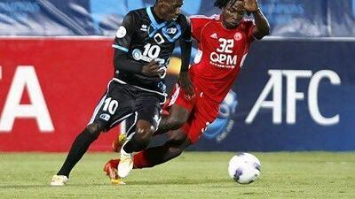 Fawzi Bashir, left, has been released by Baniyas.