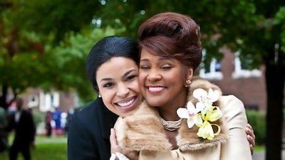 Jordin Sparks, left, stars as the singer Sparkle and Whitney Houston plays her mother, Emma. Courtesy Stage 6 Films