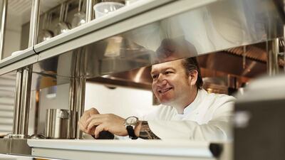 Chef Michael White is at the helm in the kitchen. Courtesy Marea Dubai