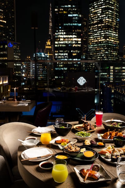 Break fast with a blend of Japanese flavours with Middle Eastern soul at Clap. Photo: Clap