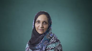 Sudanese author Leila Aboulela. Gary Doak / Writer Pictures