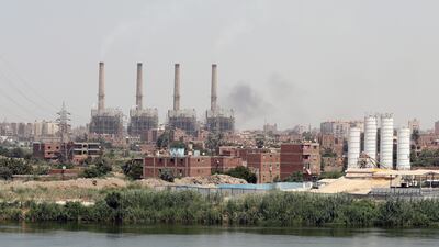 Al Warraq island in the Nile. The Egyptian government and inhabitants have been locked in a stand-off for years. EPA