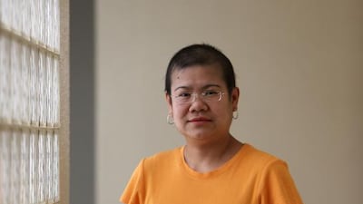 Jenny Enriquez, a cancer survivor from the Philippines, was inspired by the support of friends to help other sufferers. Pawan Singh / The National