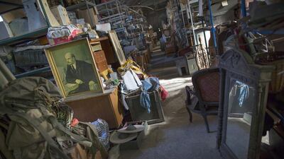 The owners of Yalta Studios managed to get the armed men to quit the premises, but have not been able to register yet as a Russian company. Without that status, they can not legally remain in business after January 1. Zemlianichenko / AP Photo