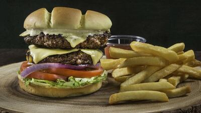 The Stuffed Burger Company has just opened in Dubai. Courtesy The Stuffed Burger Company