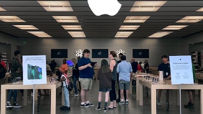 In May, the EU hit Apple with anti-trust charges for abusing its dominant position in the mobile wallets market by restricting competition. AFP