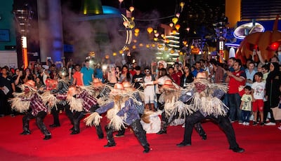 Live shows at IMG Worlds of Adventure