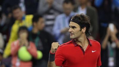 Roger Federer rose to No 2 in the world after winning the Shanghai Masters. Zong Zhi / Getty Images / October 11, 2014