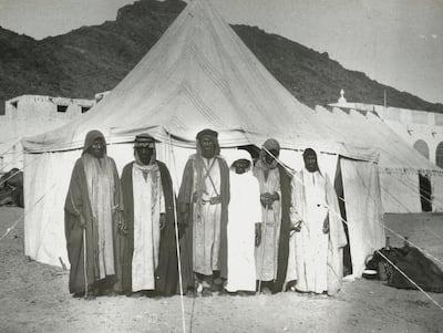 The Bedouin were the only people on the desert expeditions who knew how to hunt, care for the camels and find the waterholes. Getty Images